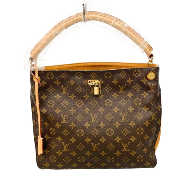 ルイ・ヴィトン LOUIS VUITTON ガイア M41621 ブラウン モノグラムキャンバス レディース トートバッグ