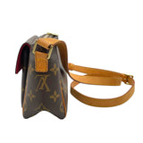ルイ・ヴィトン LOUIS VUITTON ヴィバシテPM M51165 ブラウン PVC レディース ショルダーバッグ
