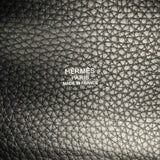 エルメス HERMES ピコタンロックPM □N刻 ブラック×SV金具 トリヨンクレマンス レディース ハンドバッグ