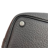エルメス HERMES ピコタンロックPM □N刻 ブラック×SV金具 トリヨンクレマンス レディース ハンドバッグ