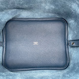 エルメス HERMES ピコタンロックMM Y刻 ディープブルー/SV金具 トリヨンクレマンス レディース ハンドバッグ