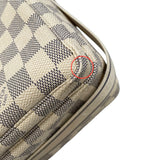 ルイ・ヴィトン LOUIS VUITTON ナヴィグリオ N51189 ホワイト　ゴールド金具 ダミエ・アズール レディース ショルダーバッグ