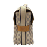ルイ・ヴィトン LOUIS VUITTON ナヴィグリオ N51189 ホワイト　ゴールド金具 ダミエ・アズール レディース ショルダーバッグ