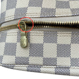 ルイ・ヴィトン LOUIS VUITTON ナヴィグリオ N51189 ホワイト　ゴールド金具 ダミエ・アズール レディース ショルダーバッグ