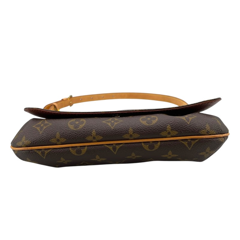 ルイ・ヴィトン LOUIS VUITTON ミュゼット・タンゴ・ショート M51257 ブラウン　ゴールド金具 モノグラムキャンバス レディース ショルダーバッグ