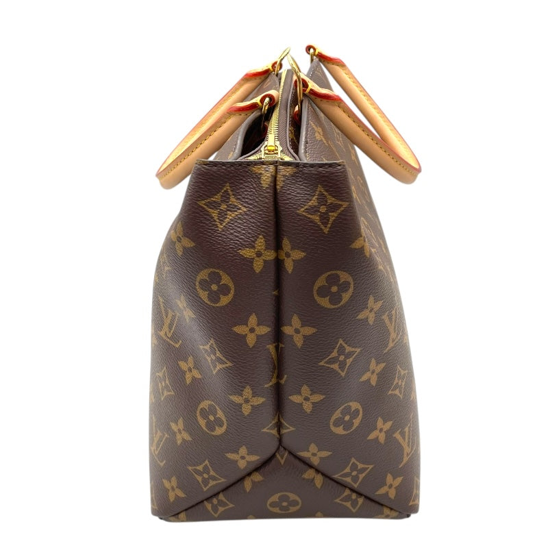 ルイ・ヴィトン LOUIS VUITTON グランパレMM M45898 ブラウン　ゴールド金具 モノグラムキャンバス レディース ショルダーバッグ