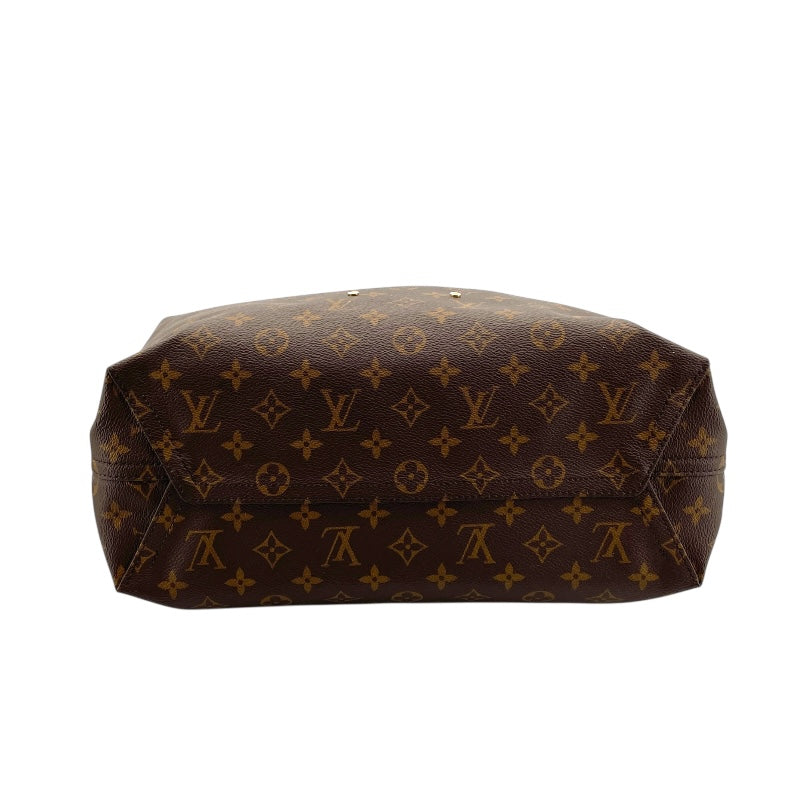ルイ・ヴィトン LOUIS VUITTON アトランティス GM M46817 ブラウン　ゴールド金具 モノグラム ユニセックス ショルダーバッグ