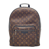 ルイ・ヴィトン LOUIS VUITTON ジョッシュ M41530 ブラウン　シルバー金具 モノグラム・マカサー メンズ リュック・デイパック