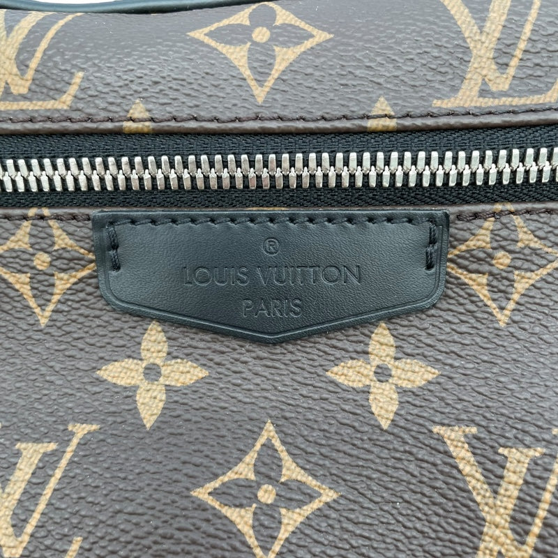 ルイ・ヴィトン LOUIS VUITTON ジョッシュ M41530 ブラウン　シルバー金具 モノグラム・マカサー メンズ リュック・デイパック