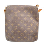 ルイ・ヴィトン LOUIS VUITTON ミュゼット・サルサ ショート M51258 ブラウン　ゴールド金具 モノグラム・キャンバス レディース ショルダーバッグ