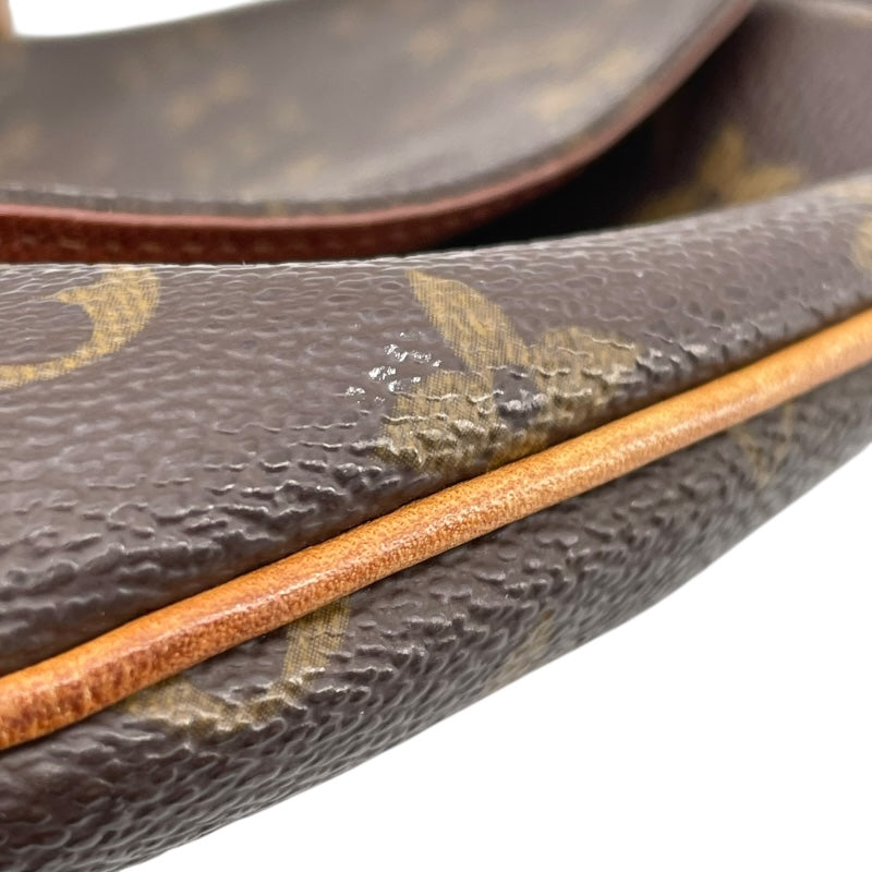 ルイ・ヴィトン LOUIS VUITTON ミュゼット・サルサ ショート M51258 ブラウン　ゴールド金具 モノグラム・キャンバス レディース ショルダーバッグ