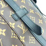 ルイ・ヴィトン LOUIS VUITTON クリストファー MM M43735 ブラウン　シルバー金具 モノグラムマカサー メンズ リュック・デイパック