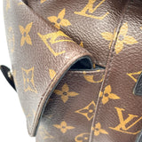ルイ・ヴィトン LOUIS VUITTON クリストファー MM M43735 ブラウン　シルバー金具 モノグラムマカサー メンズ リュック・デイパック
