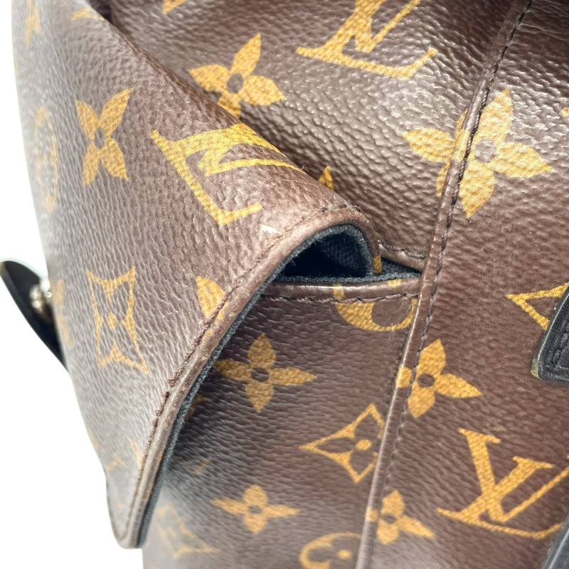 ルイ・ヴィトン LOUIS VUITTON クリストファー MM M43735 ブラウン　シルバー金具 モノグラムマカサー メンズ リュック・デイパック