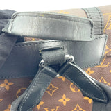 ルイ・ヴィトン LOUIS VUITTON クリストファー MM M43735 ブラウン　シルバー金具 モノグラムマカサー メンズ リュック・デイパック