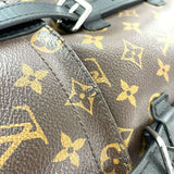 ルイ・ヴィトン LOUIS VUITTON クリストファー MM M43735 ブラウン　シルバー金具 モノグラムマカサー メンズ リュック・デイパック