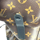 ルイ・ヴィトン LOUIS VUITTON クリストファー MM M43735 ブラウン　シルバー金具 モノグラムマカサー メンズ リュック・デイパック