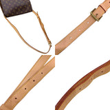 ルイ・ヴィトン LOUIS VUITTON ミュゼット M51256 ブラウン モノグラム・キャンバス/レザー レディース ショルダーバッグ