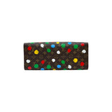 ルイ・ヴィトン LOUIS VUITTON オンザゴーMM 草間彌生コラボ M46379 ブラウン モノグラム・キャンバス/レザー レディース トートバッグ