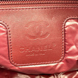 シャネル CHANEL ココクーントートPM A48610　24番台 ブラック×シルバー金具 ナイロン レディース ハンドバッグ
