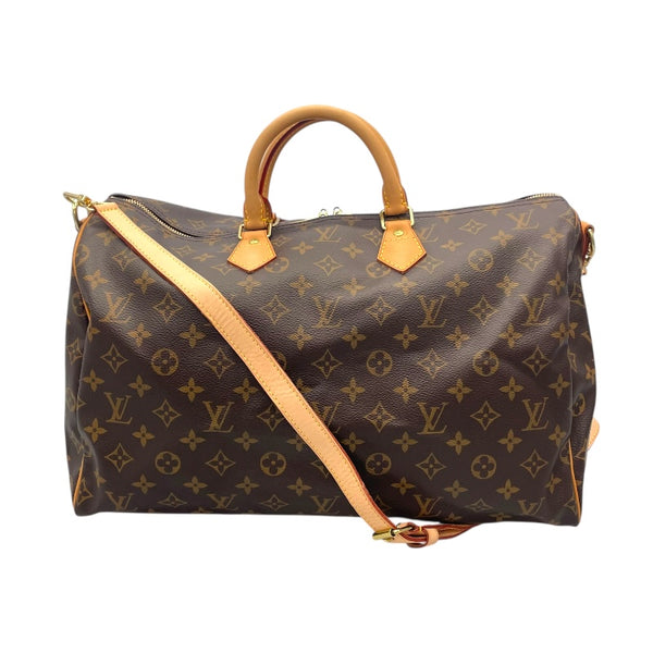 ルイ・ヴィトン LOUIS VUITTON スピーディ・バンドリエール40 M41110 ブラウン モノグラムキャンバス ユニセックス ボストンバッグ