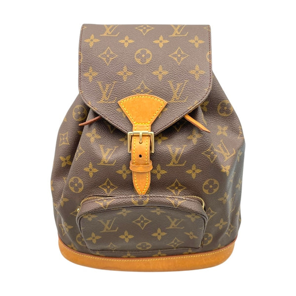 ルイ・ヴィトン LOUIS VUITTON モンスリMM M51136 モノグラム モノグラムキャンバス レディース リュック・デイパック