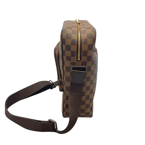ルイ・ヴィトン LOUIS VUITTON オラフGM N41440 ブラウン ダミエキャンバス メンズ ショルダーバッグ
