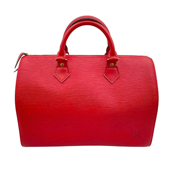 ルイ・ヴィトン LOUIS VUITTON スピーディ30 M43007 レッド エピ ユニセックス ボストンバッグ