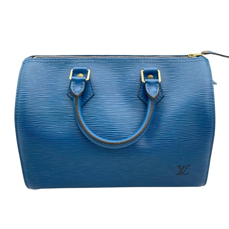 ルイ・ヴィトン LOUIS VUITTON スピーディ25 M43015 ブルー エピ レディース ボストンバッグ