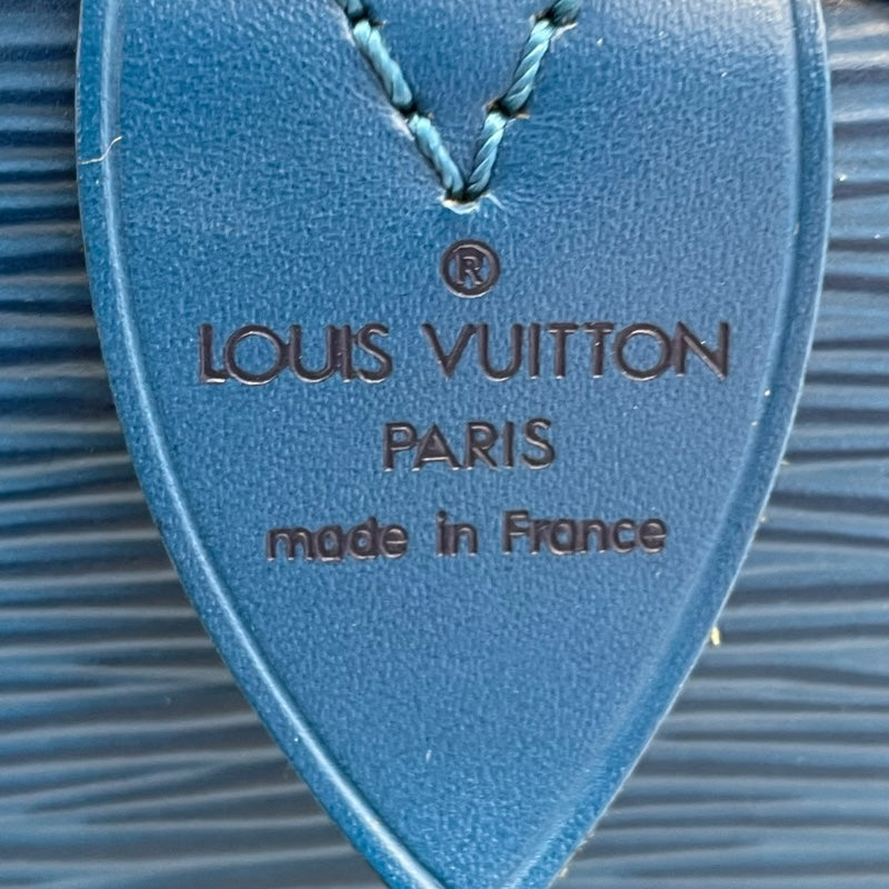 ルイ・ヴィトン LOUIS VUITTON スピーディ25 M43015 ブルー エピ レディース ボストンバッグ
