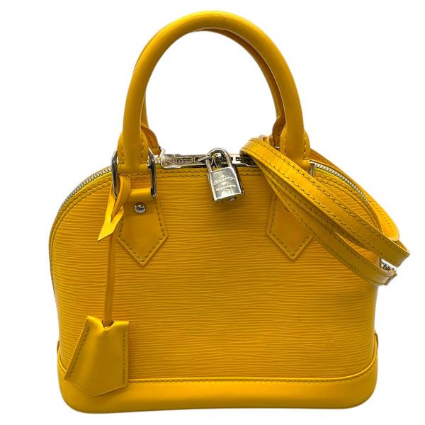 ルイ・ヴィトン LOUIS VUITTON アルマBB  M40886 イエロー エピ レディース ハンドバッグ