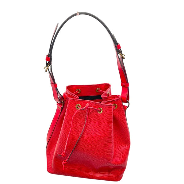 ルイ・ヴィトン LOUIS VUITTON プチノエ M44107 レッド エピ レディース ショルダーバッグ