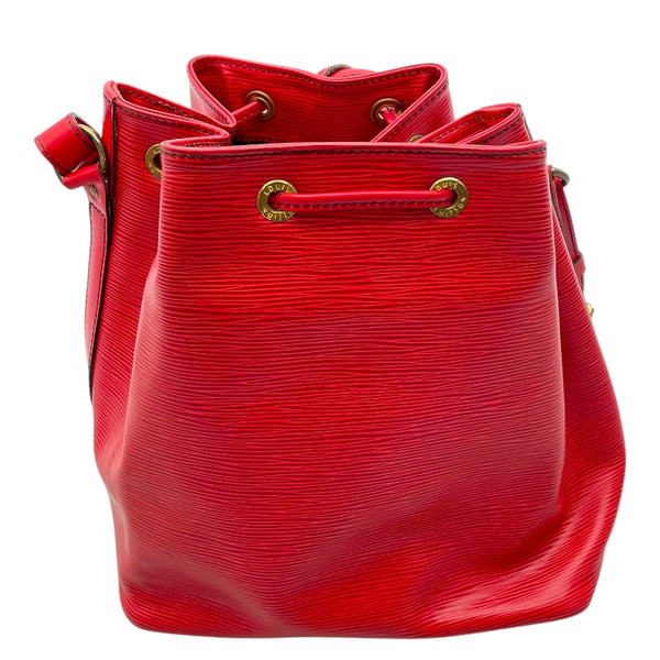 ルイ・ヴィトン LOUIS VUITTON プチノエ M44107 レッド エピ レディース ショルダーバッグ