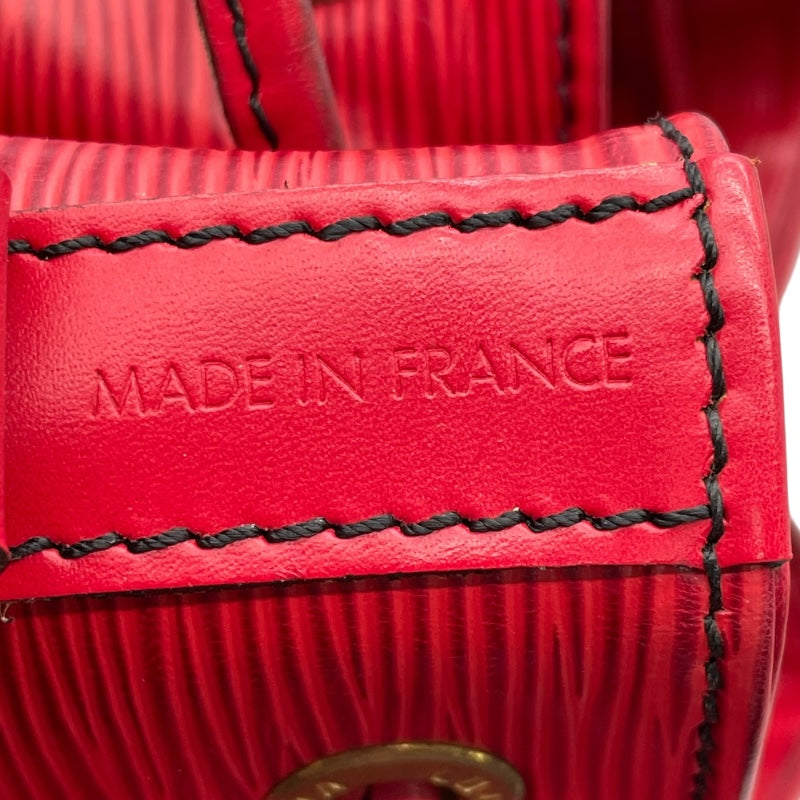 ルイ・ヴィトン LOUIS VUITTON プチノエ M44107 レッド エピ レディース ショルダーバッグ