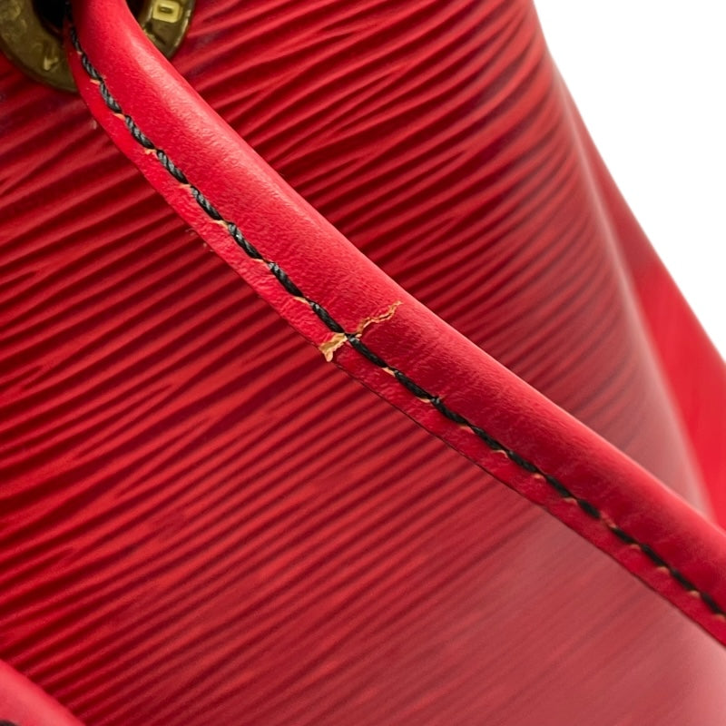 ルイ・ヴィトン LOUIS VUITTON プチノエ M44107 レッド エピ レディース ショルダーバッグ
