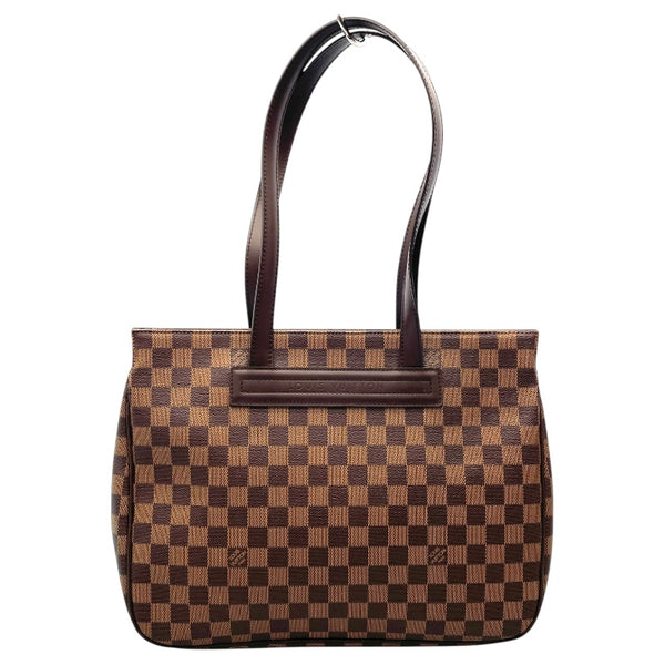 ルイ・ヴィトン LOUIS VUITTON パリオリPM  N51123 ブラウン ダミエ レディース ハンドバッグ