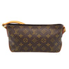 ルイ・ヴィトン LOUIS VUITTON トロター M51240 ブラウン モノグラムキャンバス レディース ショルダーバッグ