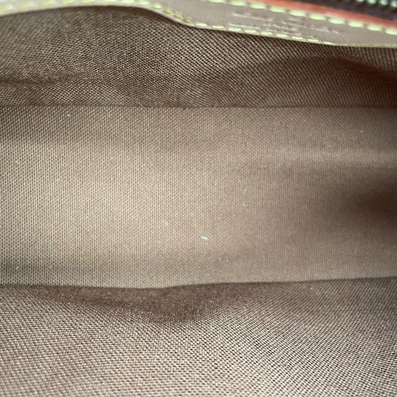 ルイ・ヴィトン LOUIS VUITTON トロター M51240 ブラウン モノグラムキャンバス レディース ショルダーバッグ