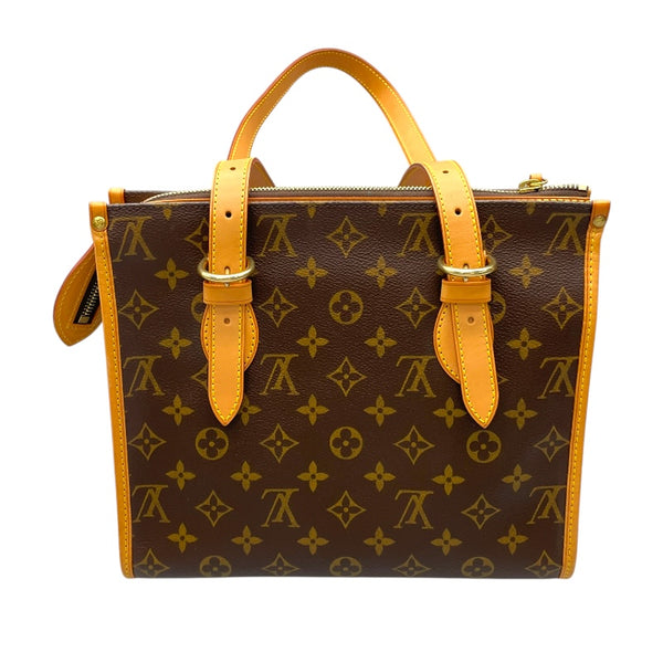 ルイ・ヴィトン LOUIS VUITTON ポパンクール・オ M40007 ブラウン モノグラムキャンバス メンズ トートバッグ