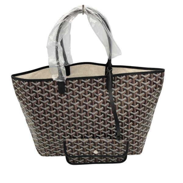 ゴヤール GOYARD サンルイPM ブラック ゴヤールディンキャンバス レディース トートバッグ