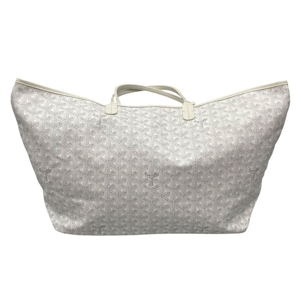 ゴヤール GOYARD サンルイPM ホワイト ゴヤールディンキャンバス レディース トートバッグ