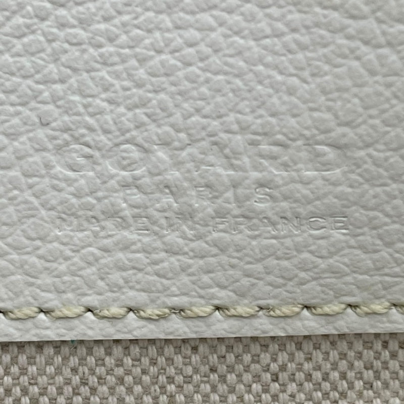 ゴヤール GOYARD サンルイPM ホワイト ゴヤールディンキャンバス レディース トートバッグ
