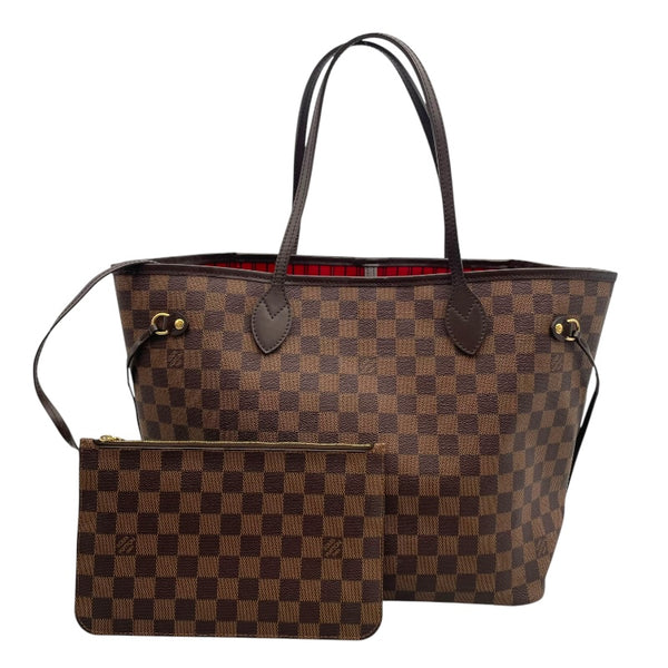 ルイ・ヴィトン LOUIS VUITTON ネヴァーフルMM N41358 ブラウン ダミエキャンバス レディース ハンドバッグ