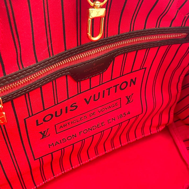 ルイ・ヴィトン LOUIS VUITTON ネヴァーフルMM N41358 ブラウン ダミエキャンバス レディース ハンドバッグ