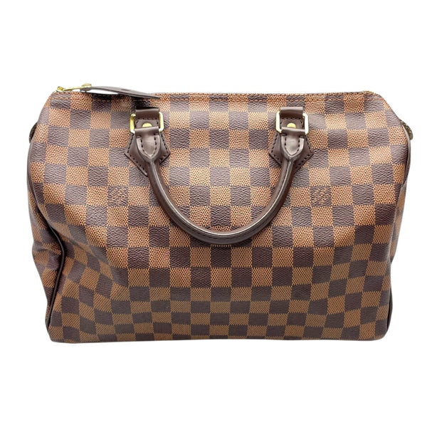 ルイ・ヴィトン LOUIS VUITTON スピーディ30 N41531 ブラウン ダミエ・キャンバス ユニセックス ボストンバッグ