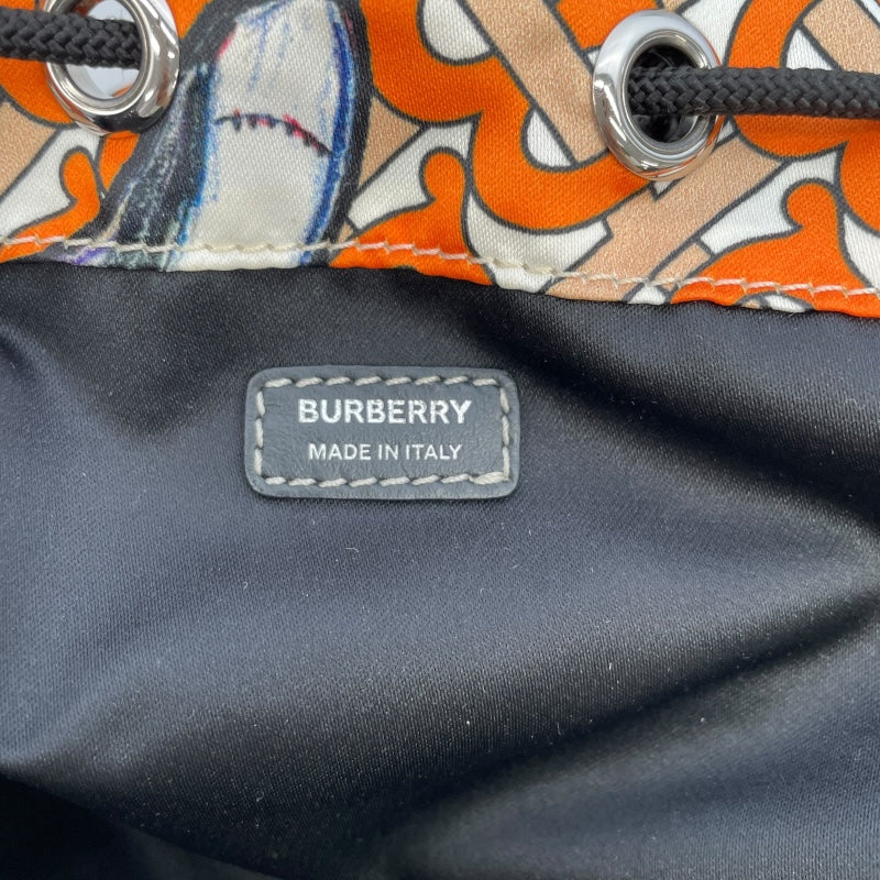 バーバリー BURBERRY TBロゴ巾着バッグ マルチカラー ナイロン ユニセックス その他バッグ