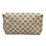 ルイ・ヴィトン LOUIS VUITTON フェイボリットMM N41275 ホワイト ダミエアズール レディース ショルダーバッグ