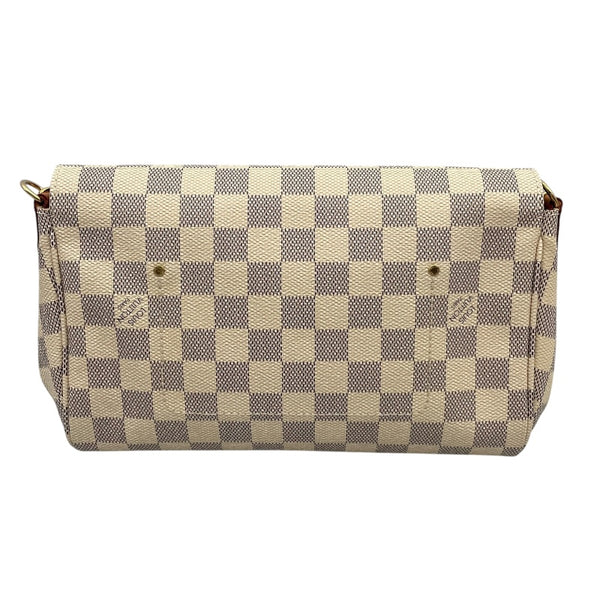 ルイ・ヴィトン LOUIS VUITTON フェイボリットMM N41275 ホワイト ダミエアズール レディース ショルダーバッグ