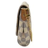 ルイ・ヴィトン LOUIS VUITTON フェイボリットMM N41275 ホワイト ダミエアズール レディース ショルダーバッグ