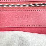 セリーヌ CELINE ホリゾンタルカバ ピンク レザー レディース トートバッグ